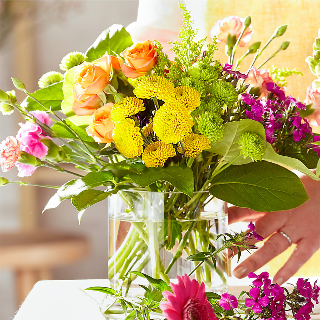Bold & Bright – A Florist Original – BLOSSOMS & BALLOONS FLORIST, Roseville CA