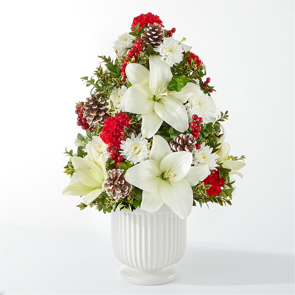 Festive Moments Tree – BLOSSOMS & BALLOONS FLORIST, Roseville CA