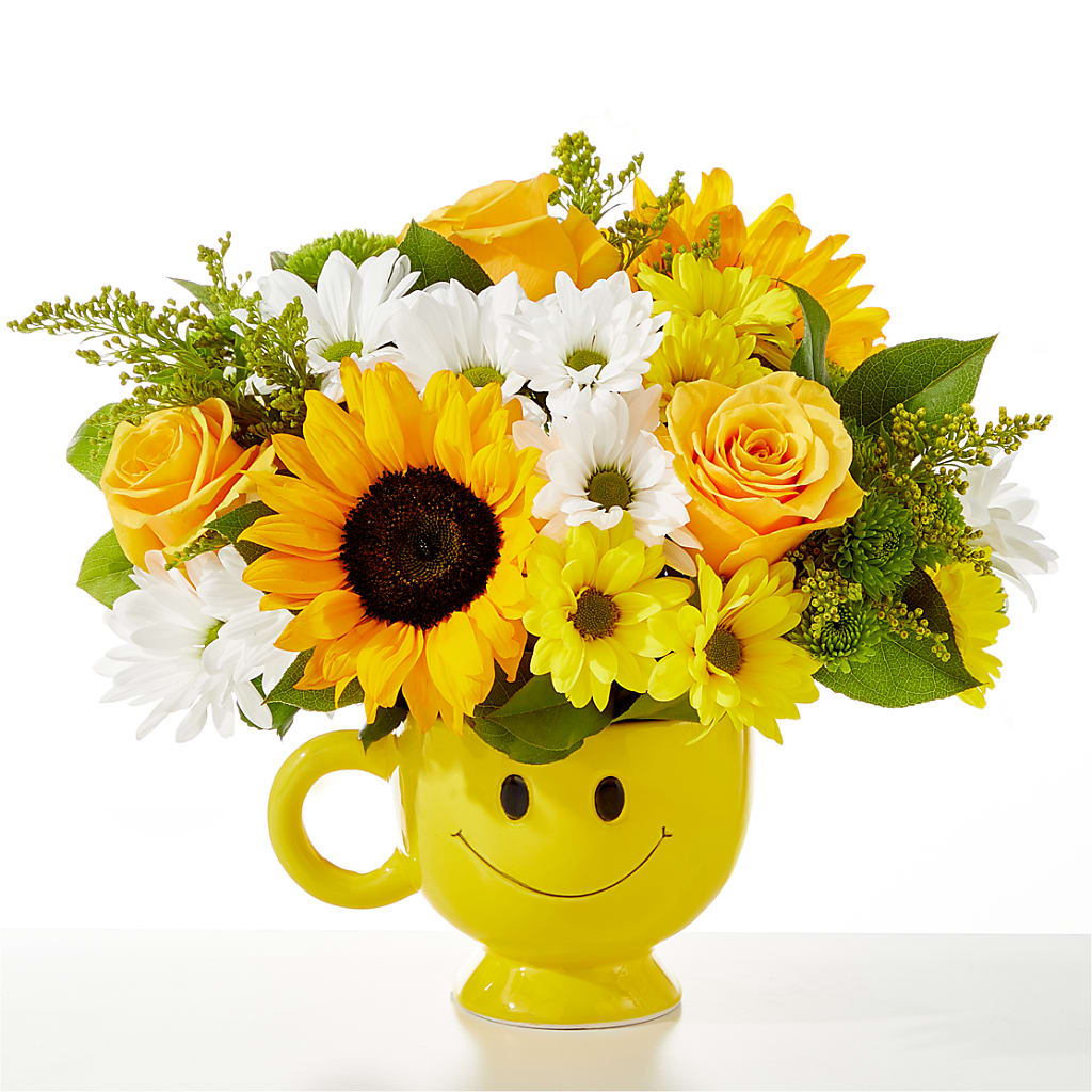 Be Happy Bouquet – BLOSSOMS & BALLOONS FLORIST, Roseville CA