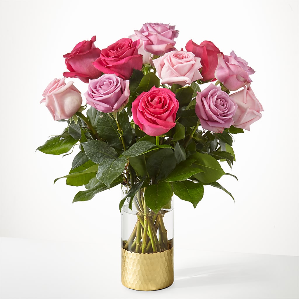Pure Beauty Mixed Roses – BLOSSOMS & BALLOONS FLORIST, Roseville CA