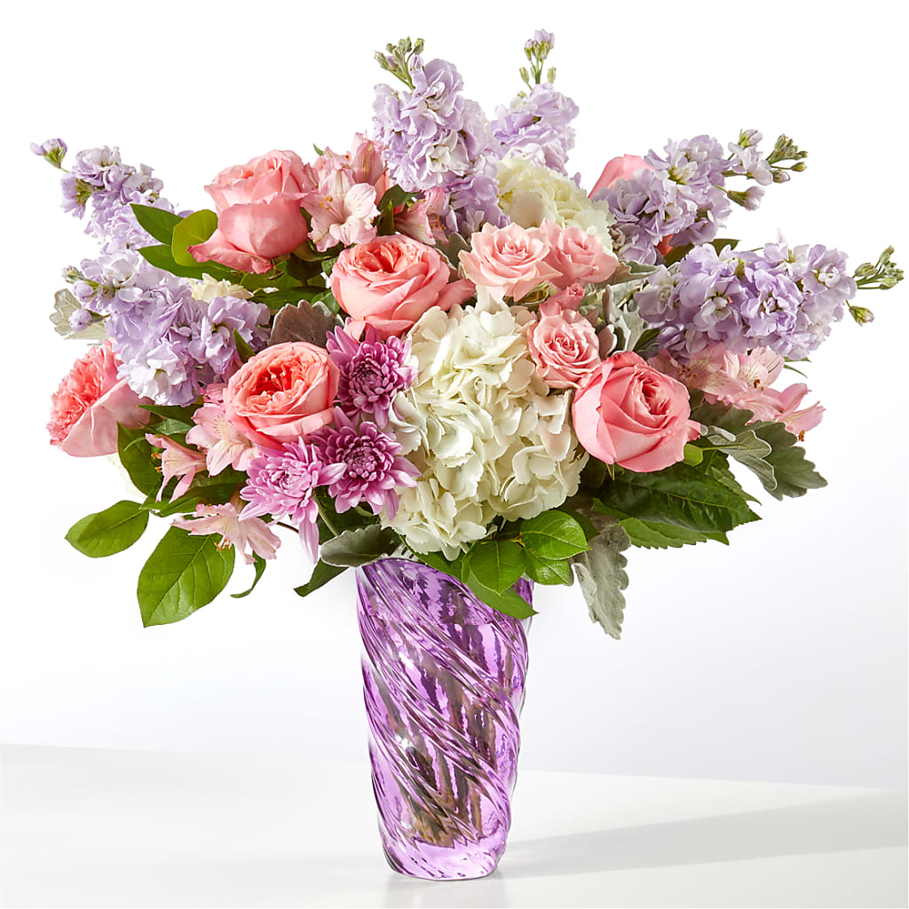 Silver Lining Bouquet – BLOSSOMS & BALLOONS FLORIST, Roseville CA