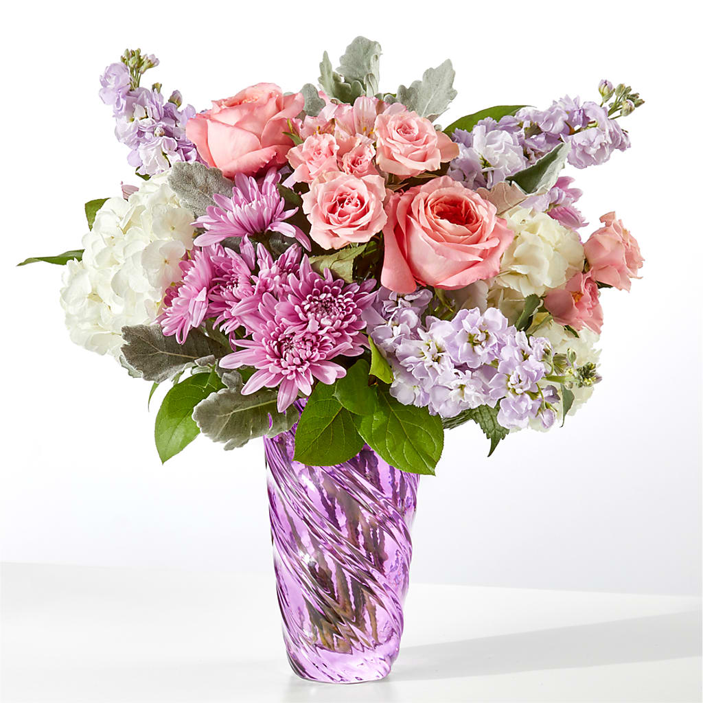 Silver Lining Bouquet – BLOSSOMS & BALLOONS FLORIST, Roseville CA