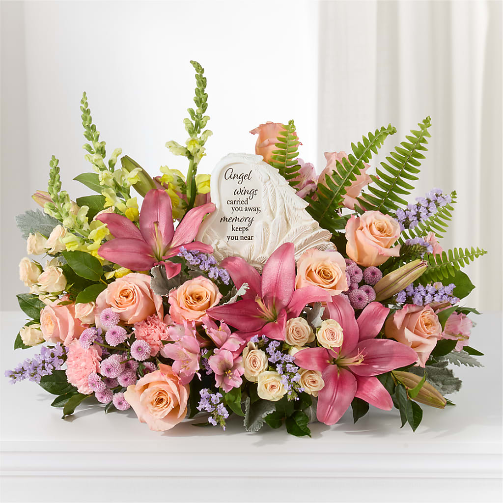 Gentle Light Arrangement – BLOSSOMS & BALLOONS FLORIST, Roseville CA