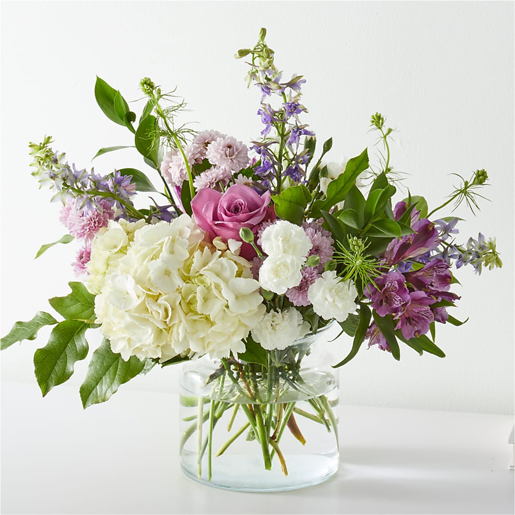 Violet Caress Bouquet – BLOSSOMS & BALLOONS FLORIST, Roseville CA