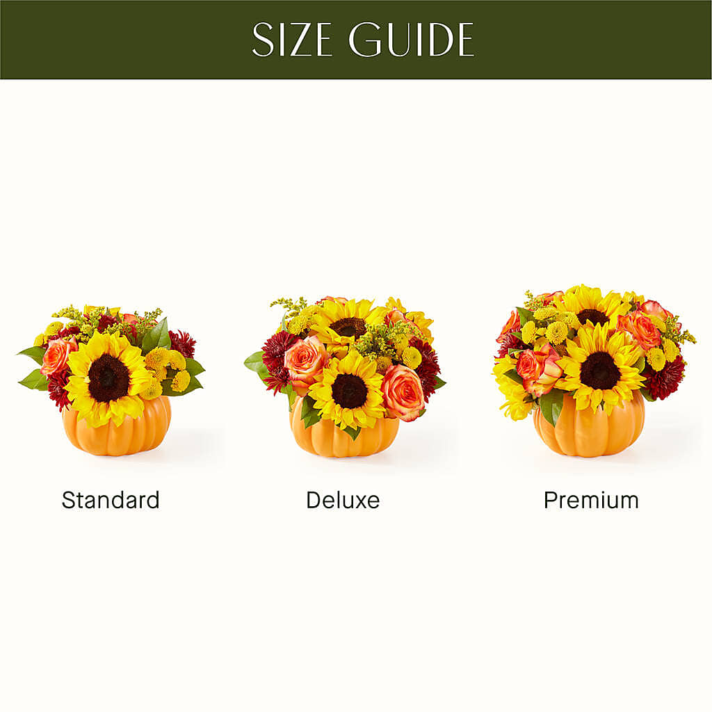 Golden Gourd Pumpkin Bouquet – BLOSSOMS & BALLOONS FLORIST, Roseville CA