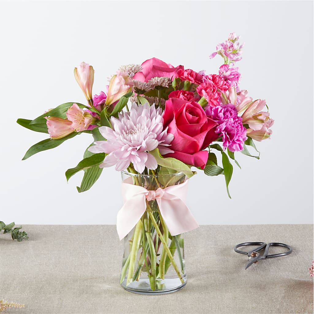 Pink Ribbon - A Florist Original – BLOSSOMS & BALLOONS FLORIST, Roseville CA