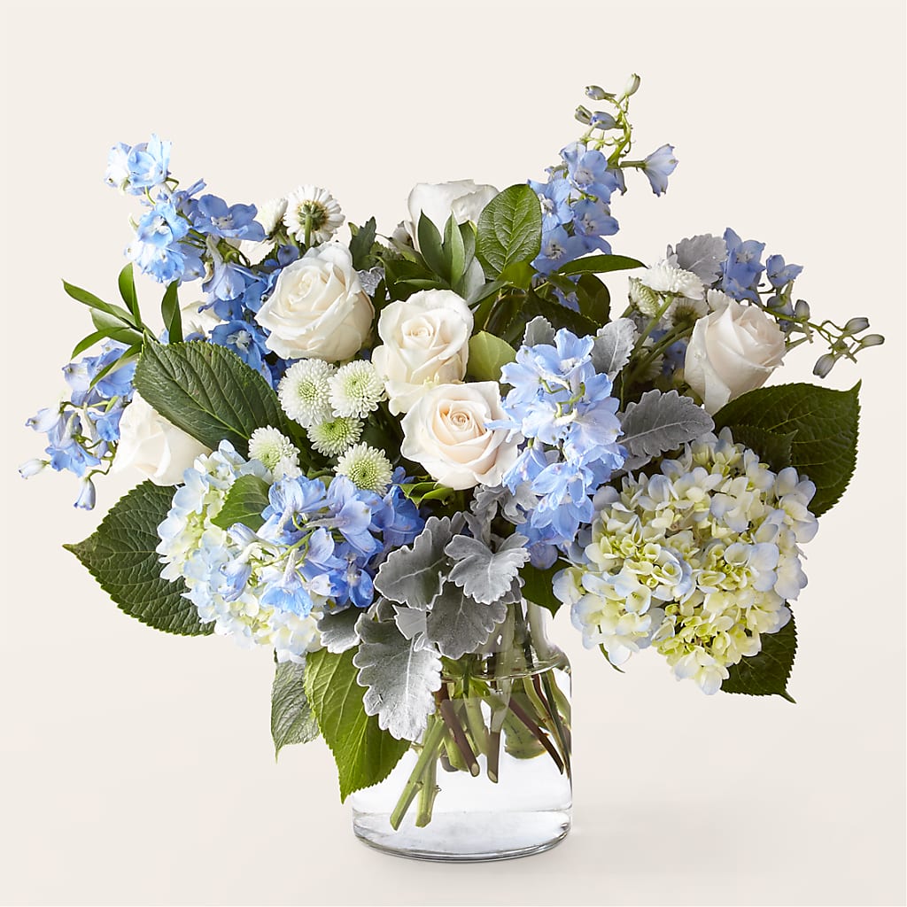 Clear Skies Bouquet – BLOSSOMS & BALLOONS FLORIST, Roseville CA