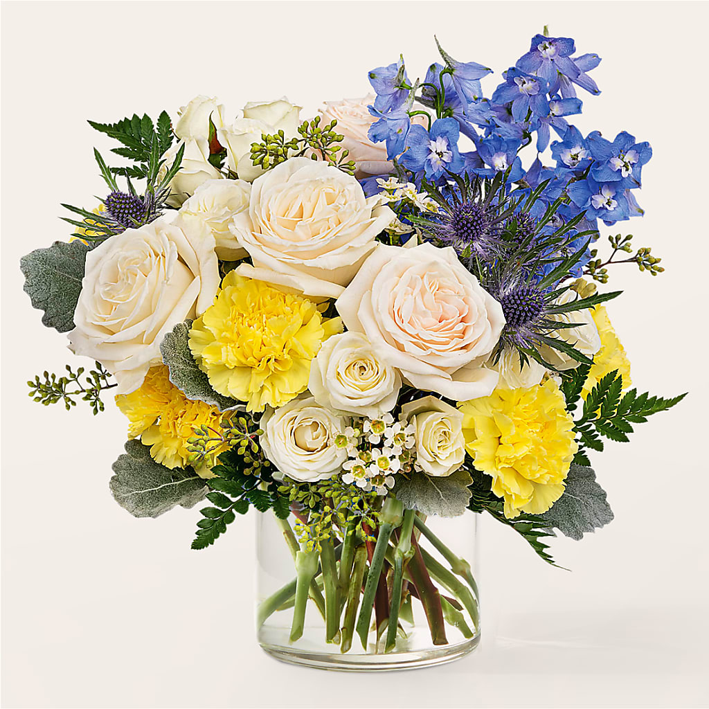 Lemon Sorbet Bouquet – BLOSSOMS & BALLOONS FLORIST, Roseville CA