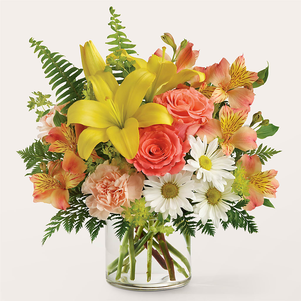Sunset Strip Bouquet – BLOSSOMS & BALLOONS FLORIST, Roseville CA