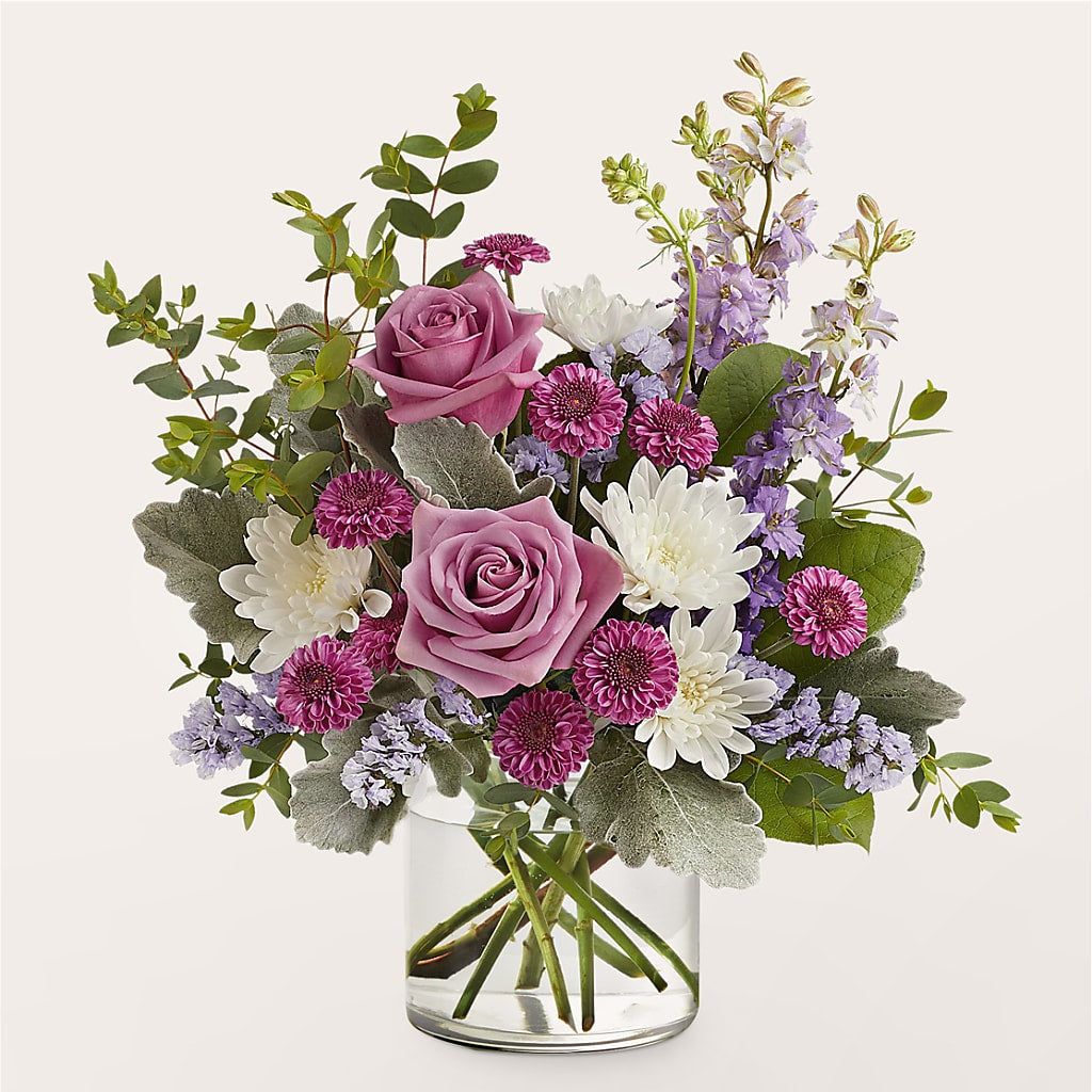 Violet Frost Bouquet – BLOSSOMS & BALLOONS FLORIST, Roseville CA