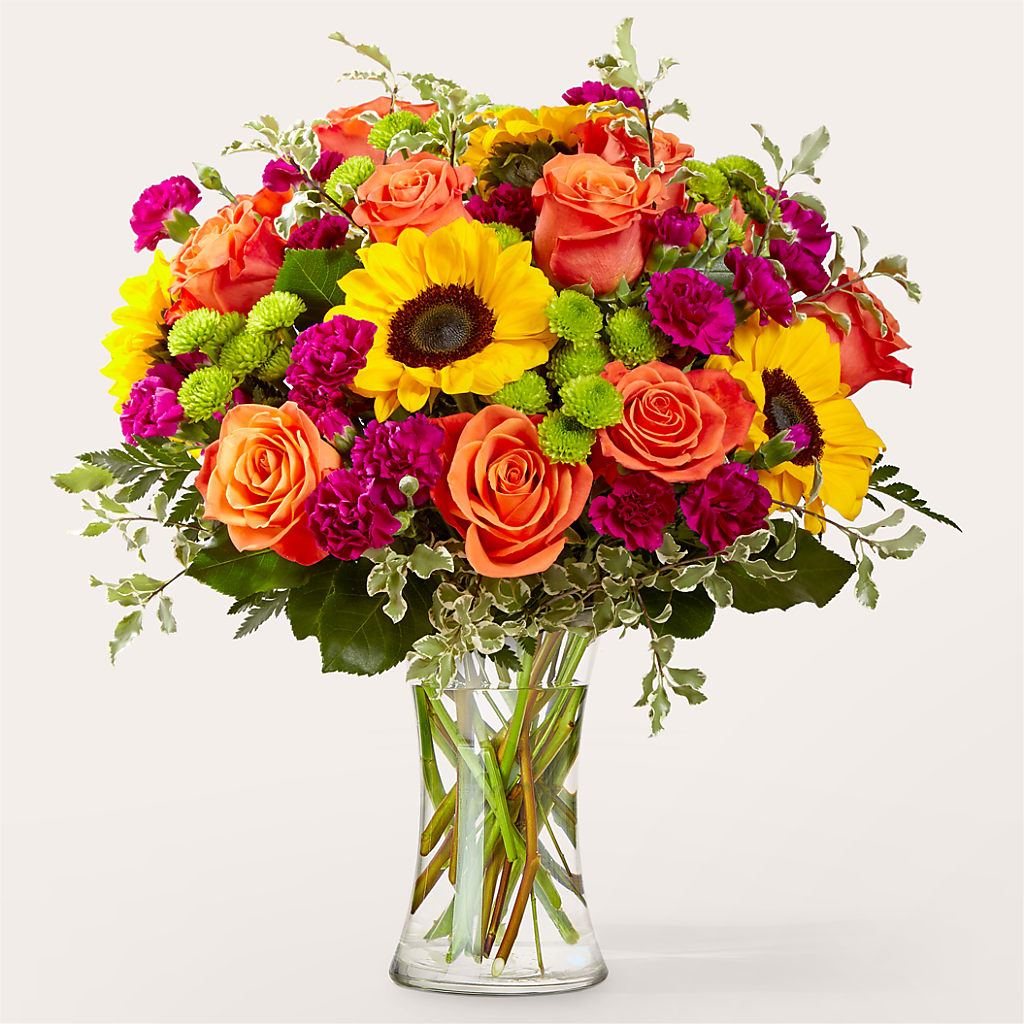 Warmth & Light Bouquet – BLOSSOMS & BALLOONS FLORIST, Roseville CA