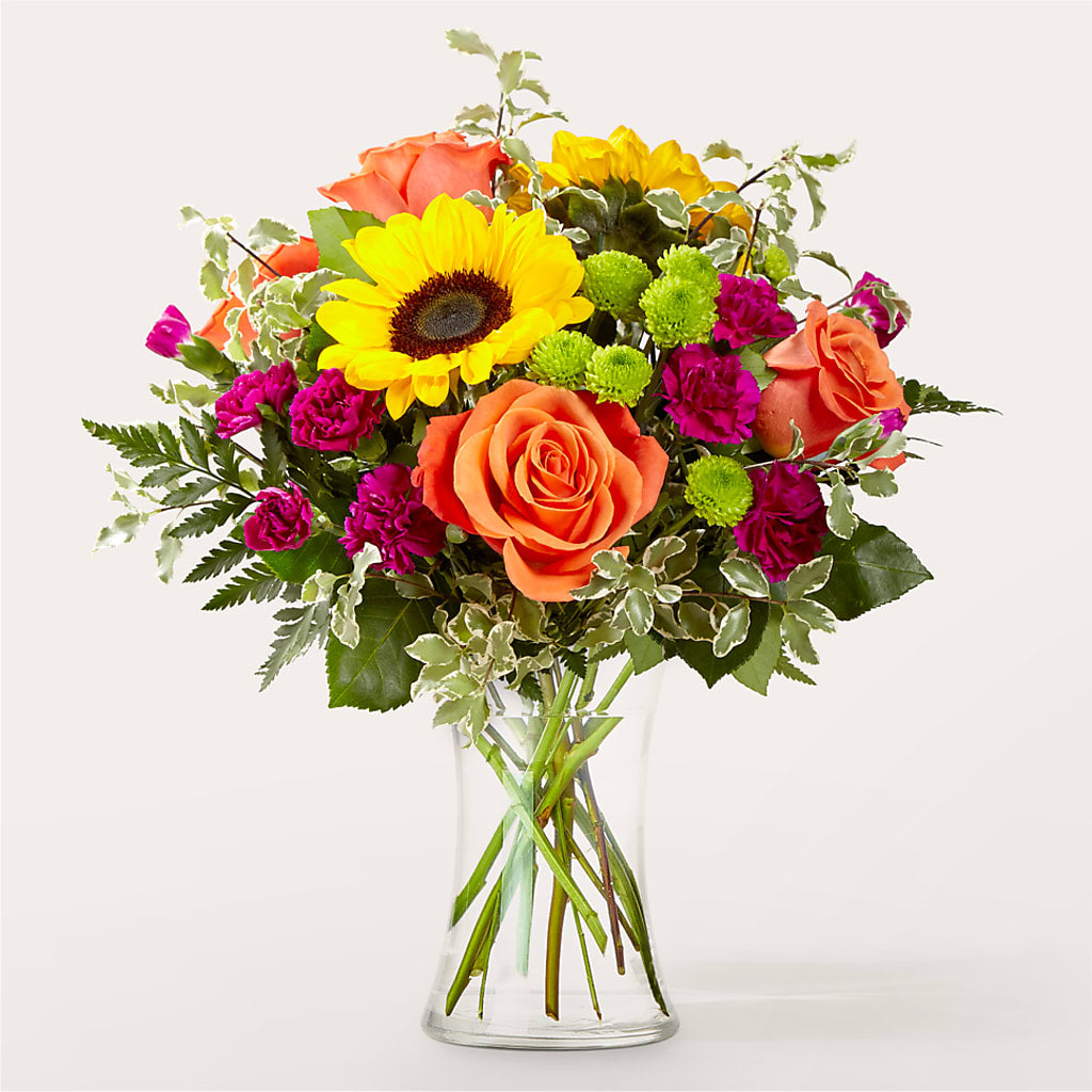 Warmth & Light Bouquet – BLOSSOMS & BALLOONS FLORIST, Roseville CA