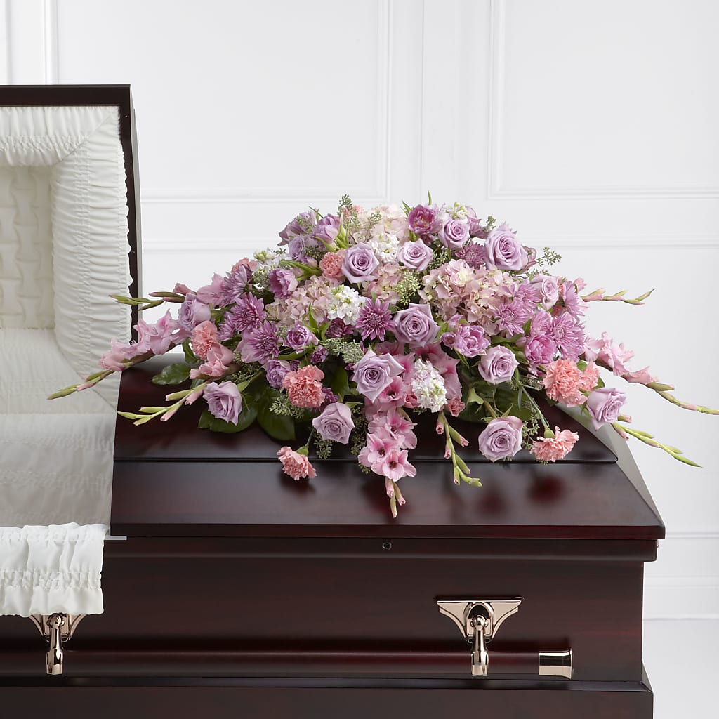 Immorata Casket Spray – BLOSSOMS & BALLOONS FLORIST, Roseville CA