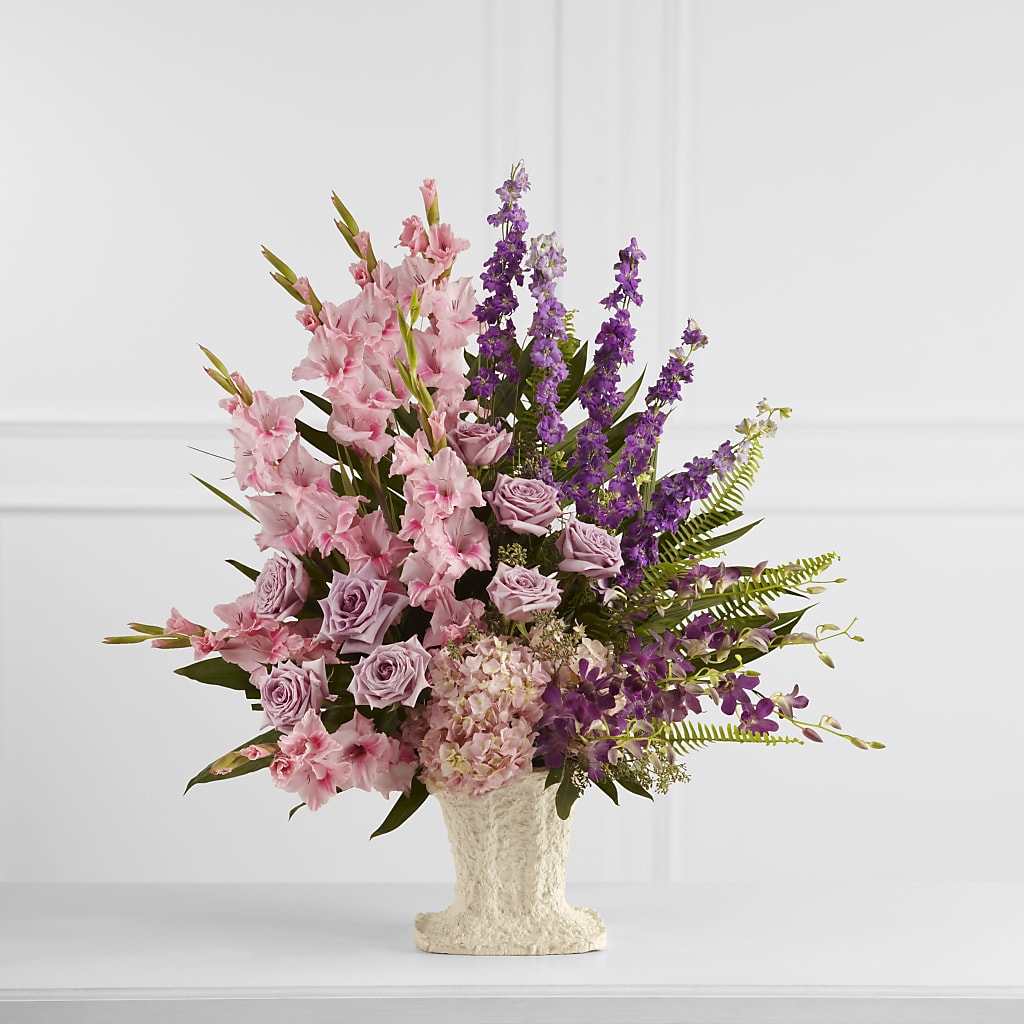 Flowing Garden Arrangement – BLOSSOMS & BALLOONS FLORIST, Roseville CA