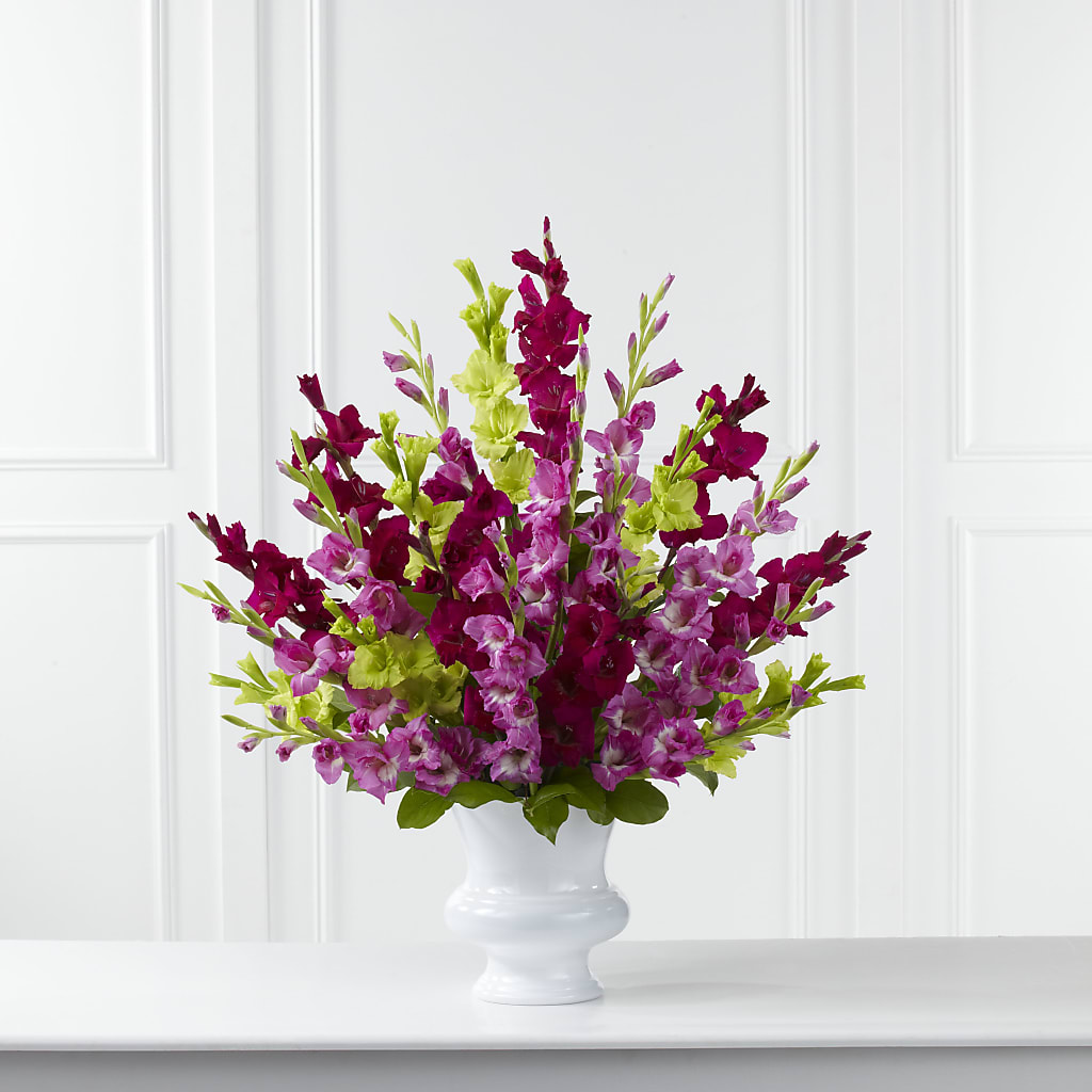Solemn Offering Arrangement – BLOSSOMS & BALLOONS FLORIST, Roseville CA