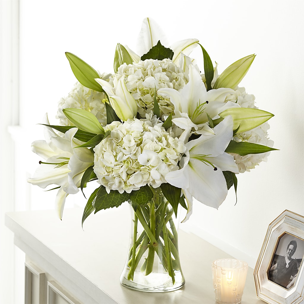 Compassionate Lily Bouquet – BLOSSOMS & BALLOONS FLORIST, Roseville CA