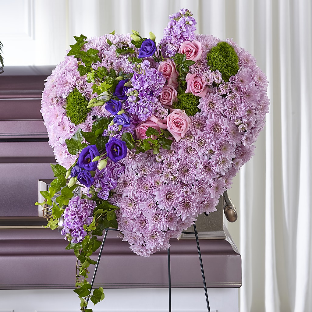 Treasured Love Standing Heart – BLOSSOMS & BALLOONS FLORIST, Roseville CA
