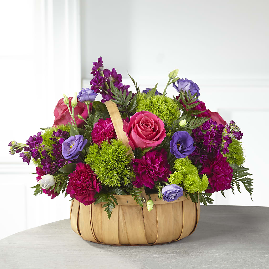 Serene Sanctuary Basket – BLOSSOMS & BALLOONS FLORIST, Roseville CA