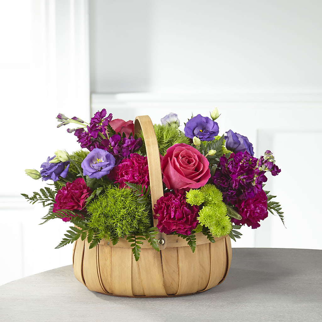 Serene Sanctuary Basket – BLOSSOMS & BALLOONS FLORIST, Roseville CA