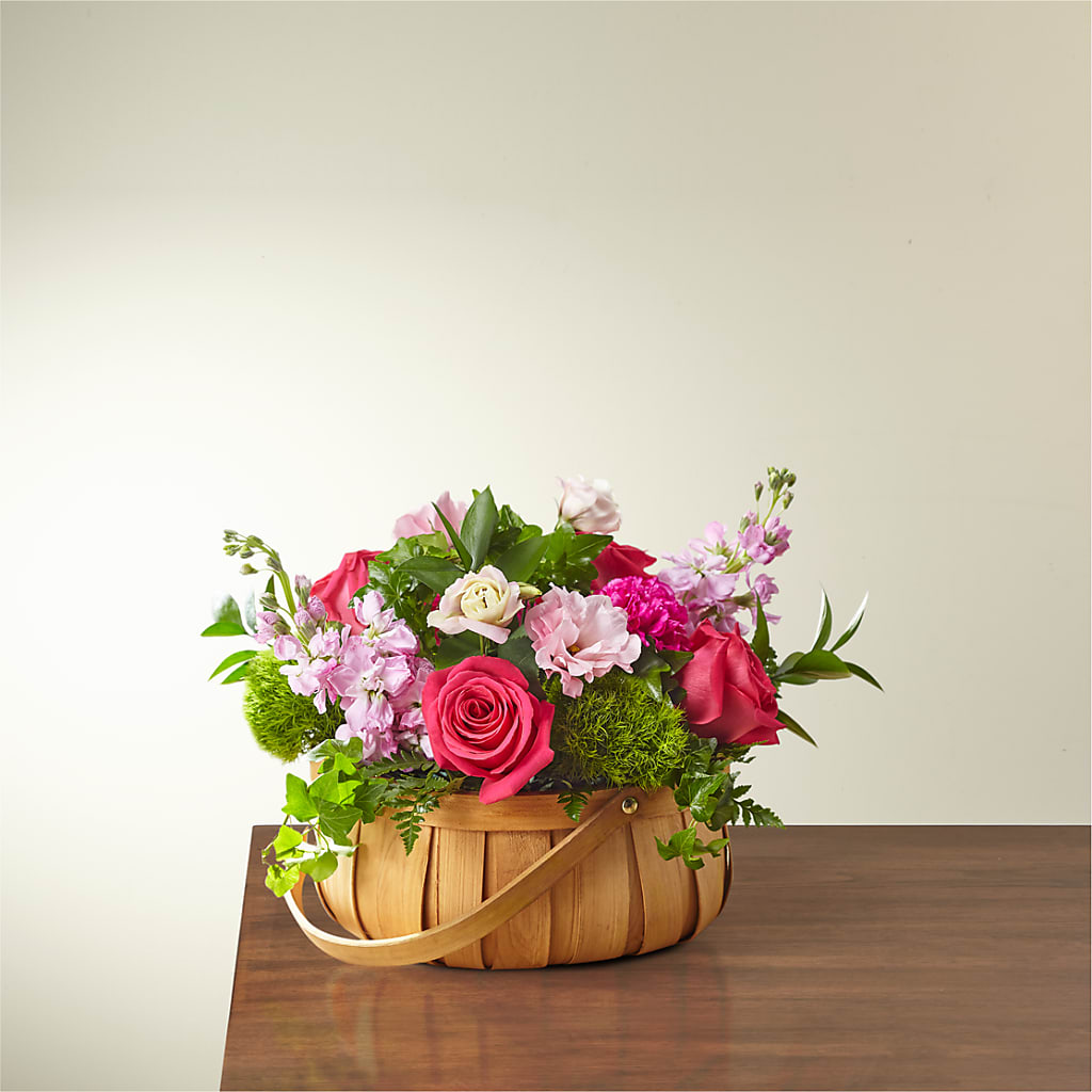 Radiance in Bloom Basket – BLOSSOMS & BALLOONS FLORIST, Roseville CA