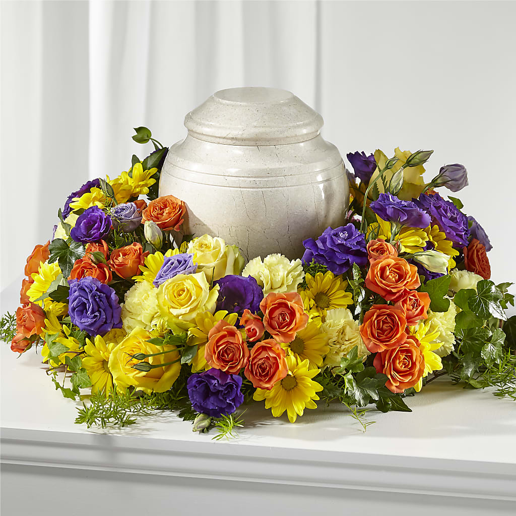 Blossoms of Remembrance Cremation Adornment – BLOSSOMS & BALLOONS FLORIST, Roseville CA