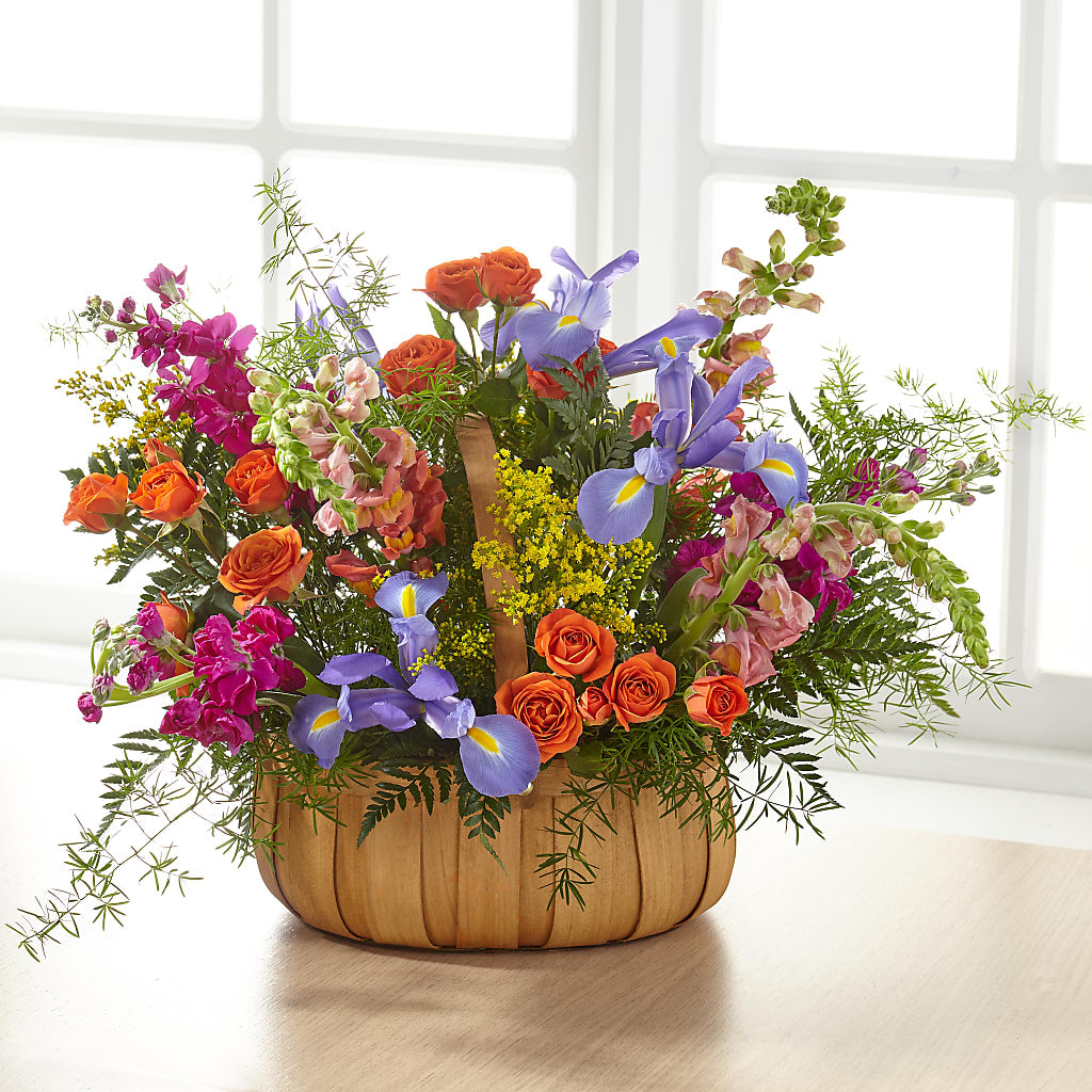 Garden of Life Basket – BLOSSOMS & BALLOONS FLORIST, Roseville CA