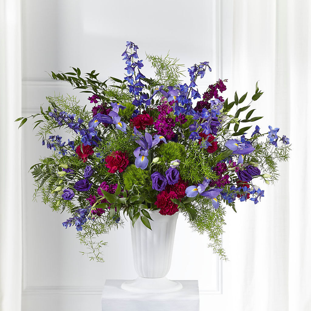 Memorial of Life Arrangement – BLOSSOMS & BALLOONS FLORIST, Roseville CA