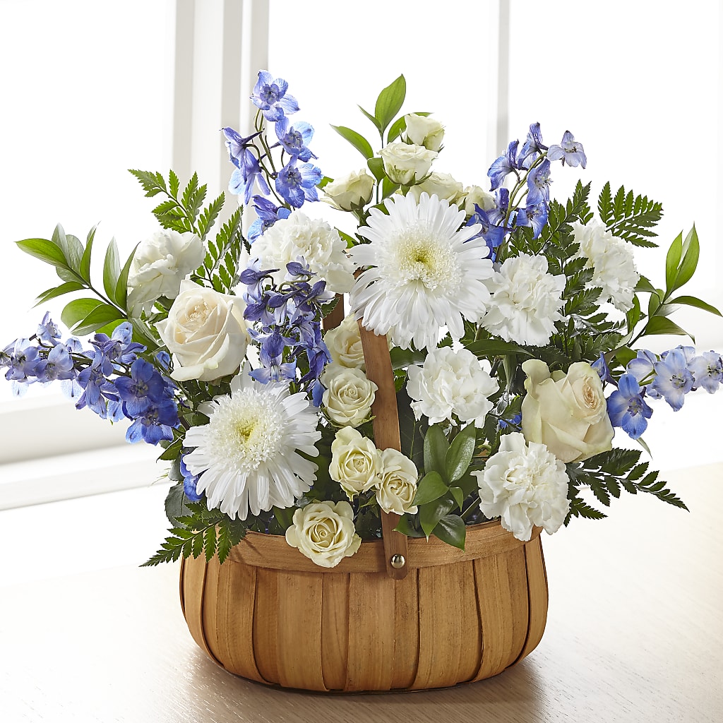 Harmony & Grace Basket – BLOSSOMS & BALLOONS FLORIST, Roseville CA