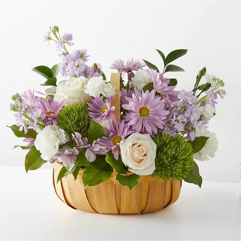 Peace & Love Basket – BLOSSOMS & BALLOONS FLORIST, Roseville CA