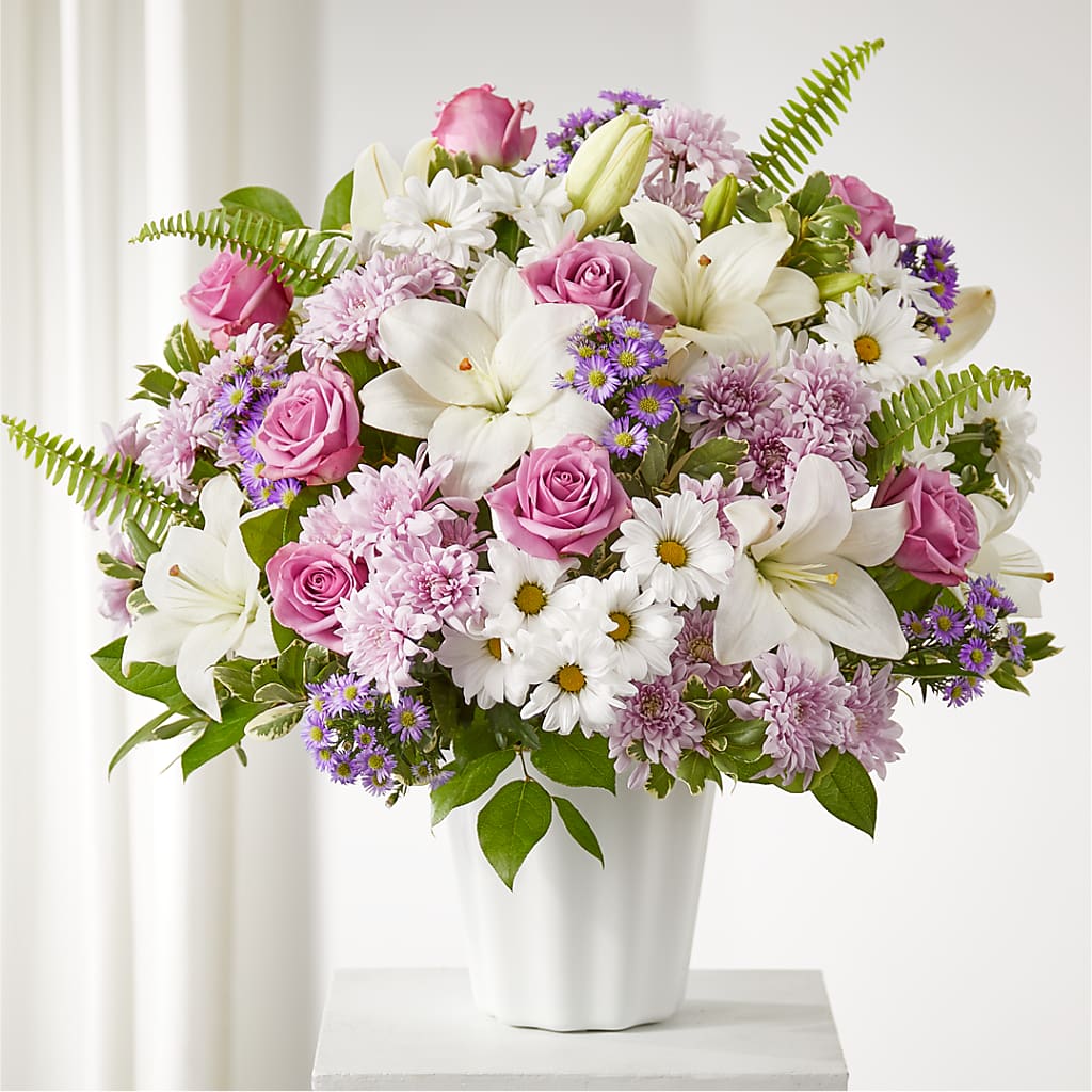 Warmest Thoughts Tabletop Basket – BLOSSOMS & BALLOONS FLORIST, Roseville CA