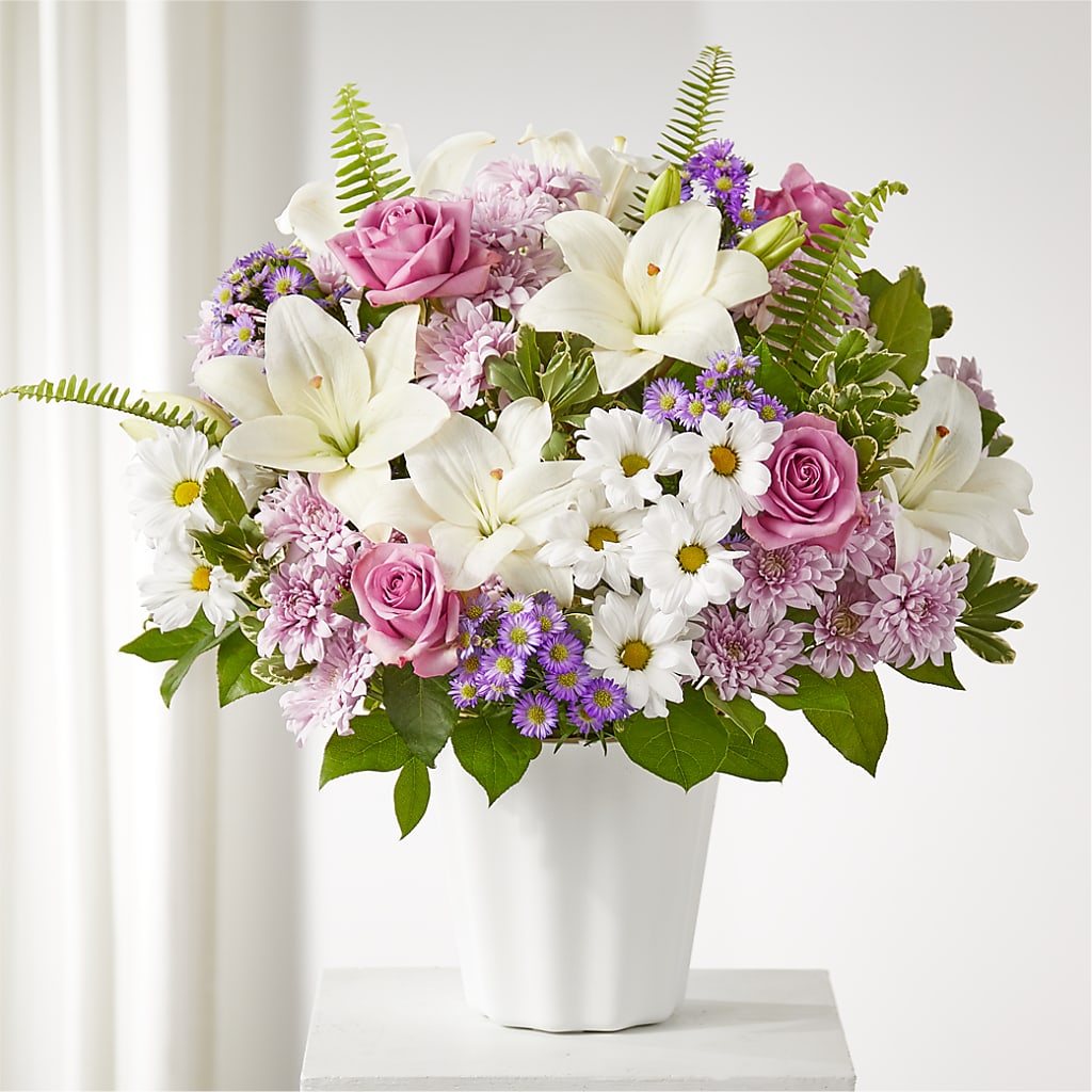 Warmest Thoughts Tabletop Basket – BLOSSOMS & BALLOONS FLORIST, Roseville CA