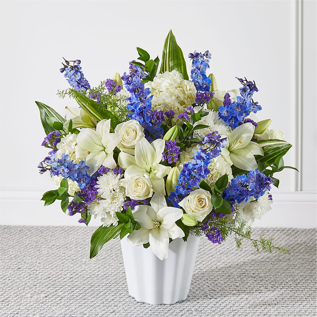 Take Comfort Floor Basket – BLOSSOMS & BALLOONS FLORIST, Roseville CA
