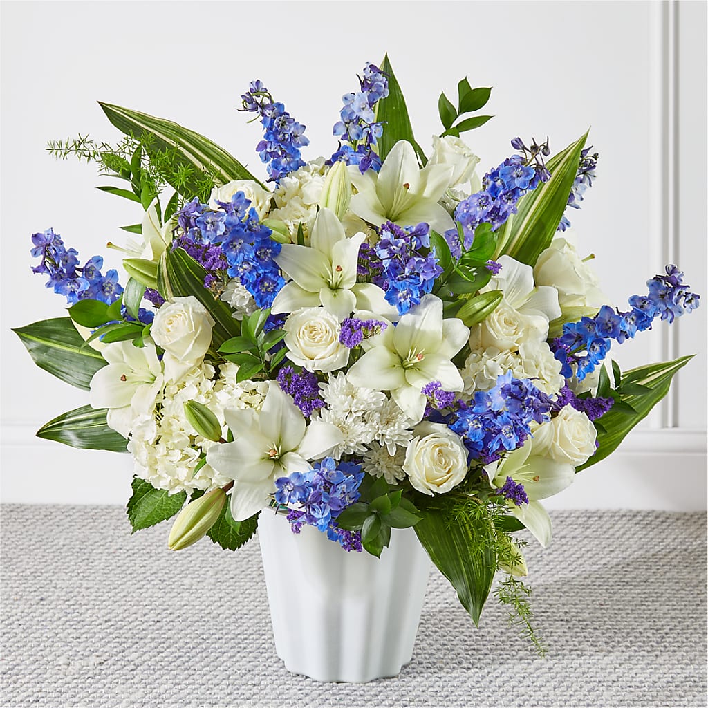 Take Comfort Floor Basket – BLOSSOMS & BALLOONS FLORIST, Roseville CA