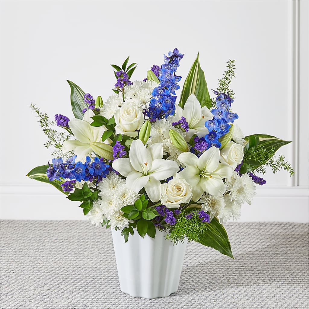Take Comfort Floor Basket – BLOSSOMS & BALLOONS FLORIST, Roseville CA
