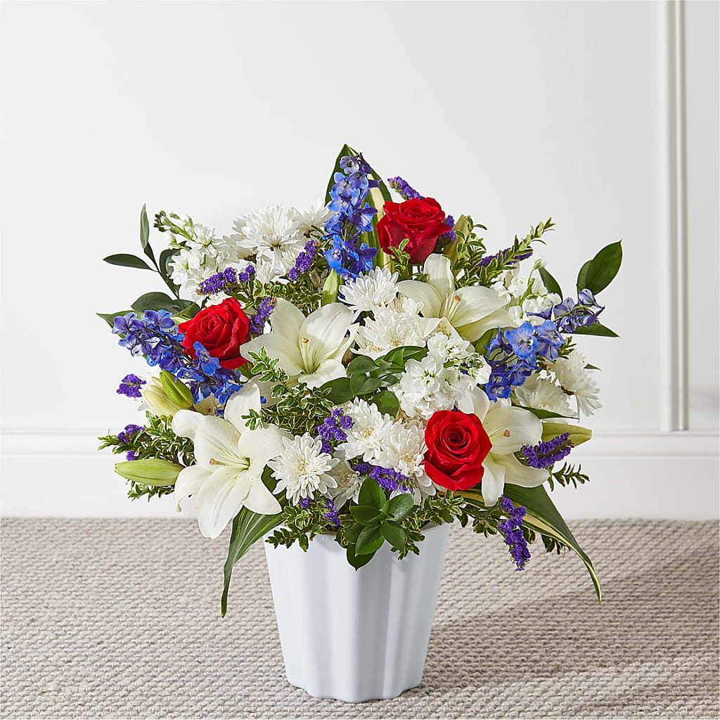 Consoled Floor Basket – BLOSSOMS & BALLOONS FLORIST, Roseville CA