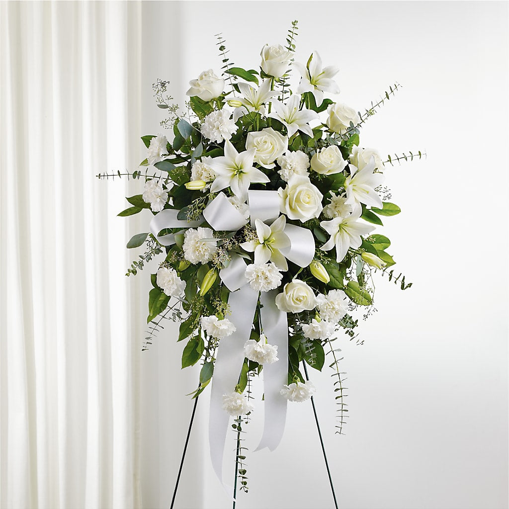 With Care Standing Spray – BLOSSOMS & BALLOONS FLORIST, Roseville CA