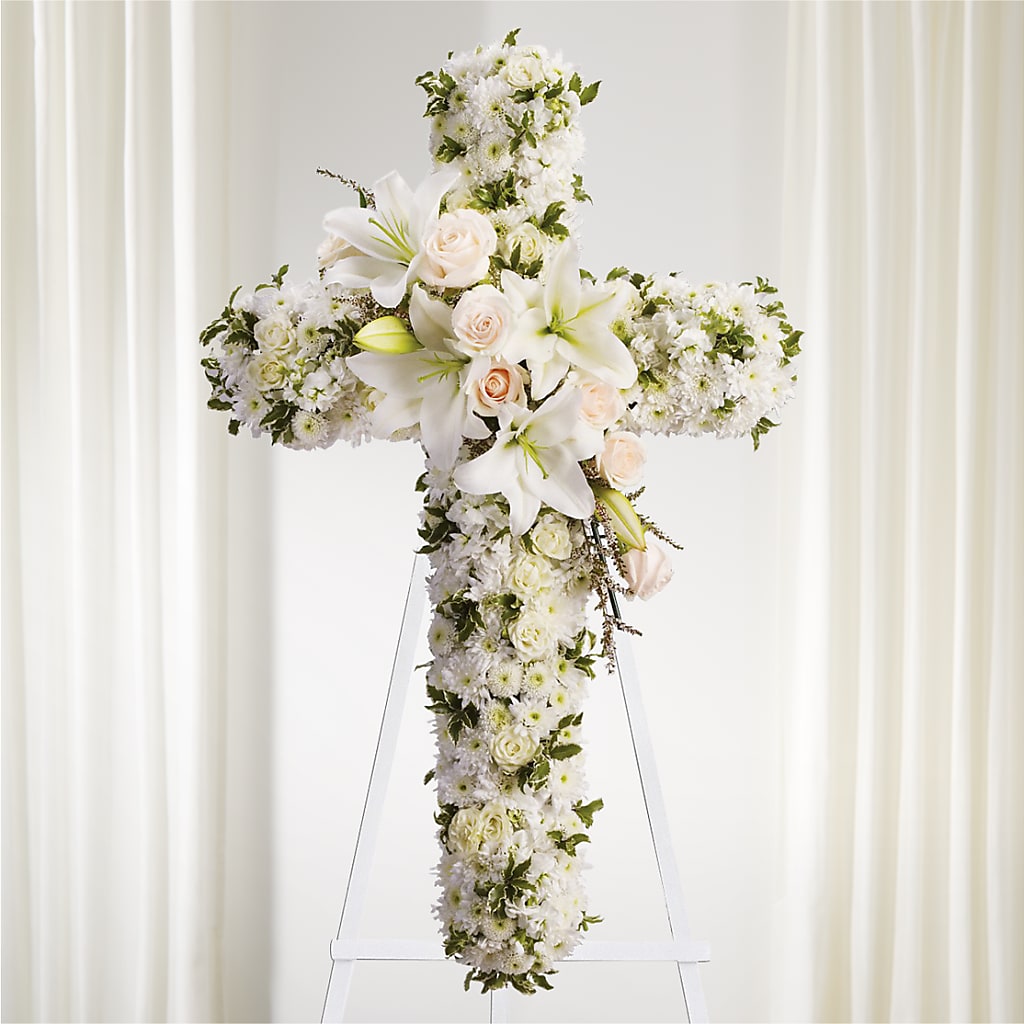 Spiritual Guidance Standing Spray – BLOSSOMS & BALLOONS FLORIST, Roseville CA