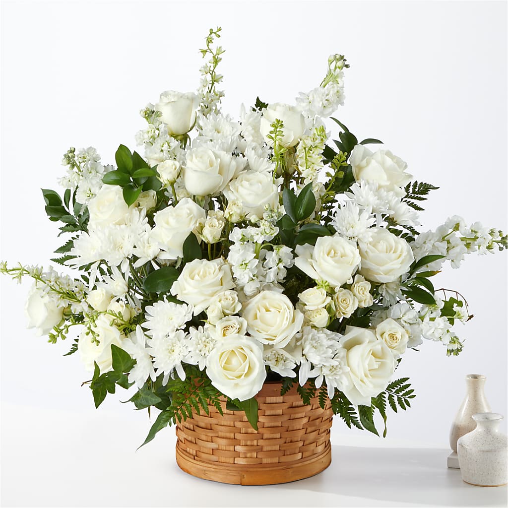 Heartfelt Condolences Arrangement – BLOSSOMS & BALLOONS FLORIST, Roseville CA