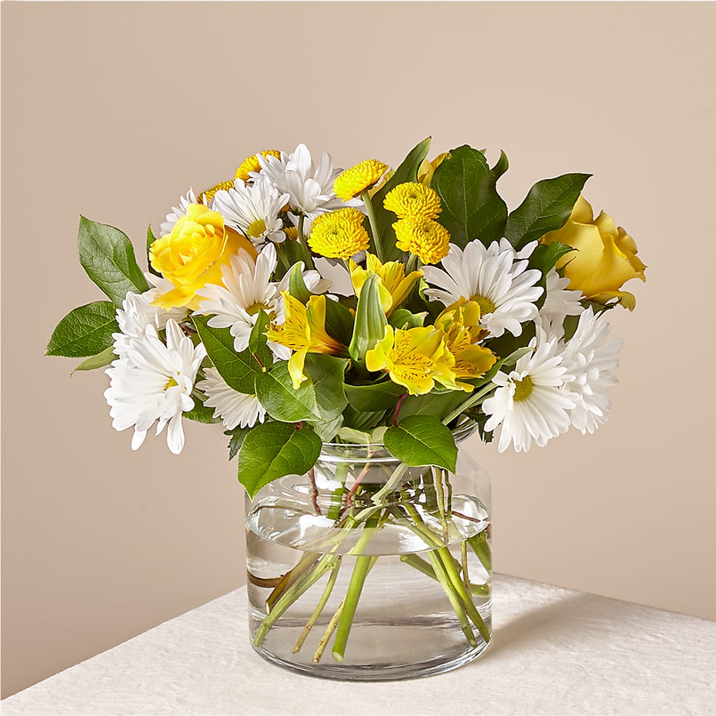 Sunny Sentiments Bouquet – BLOSSOMS & BALLOONS FLORIST, Roseville CA