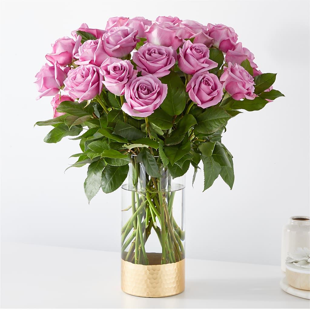 Secret Admirer Lavender Rose Bouquet – BLOSSOMS & BALLOONS FLORIST, Roseville CA