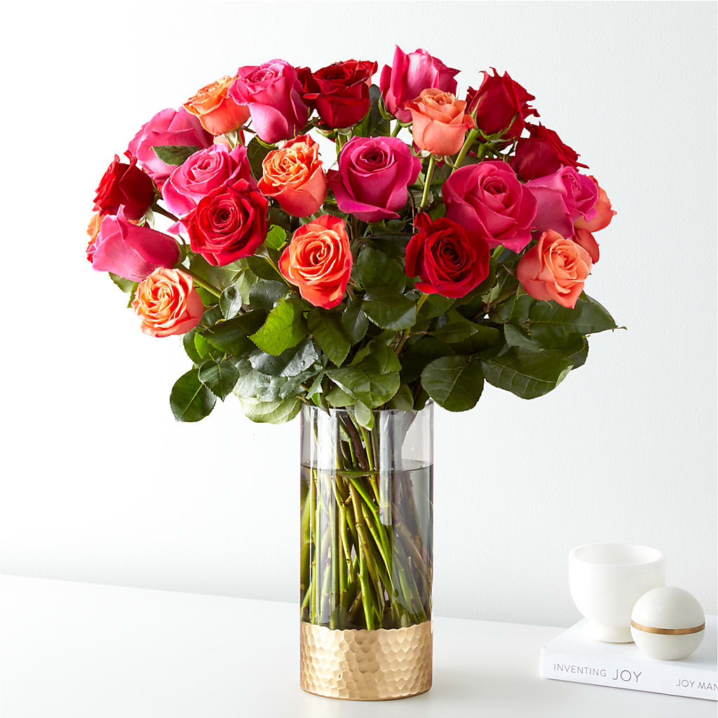 Ever After Rose Bouquet – BLOSSOMS & BALLOONS FLORIST, Roseville CA