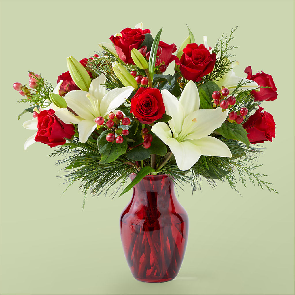 Evergreen Delight Bouquet – BLOSSOMS & BALLOONS FLORIST, Roseville CA