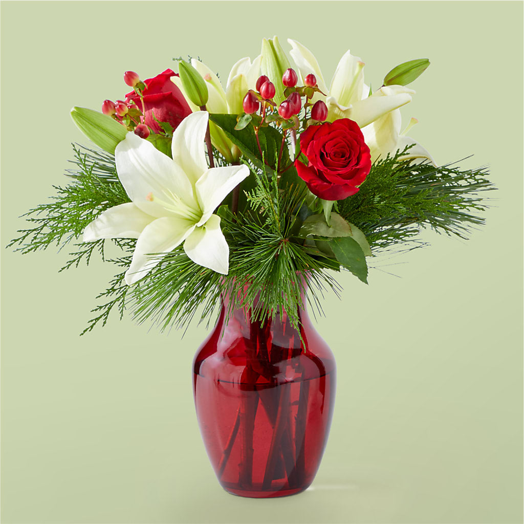 Evergreen Delight Bouquet – BLOSSOMS & BALLOONS FLORIST, Roseville CA