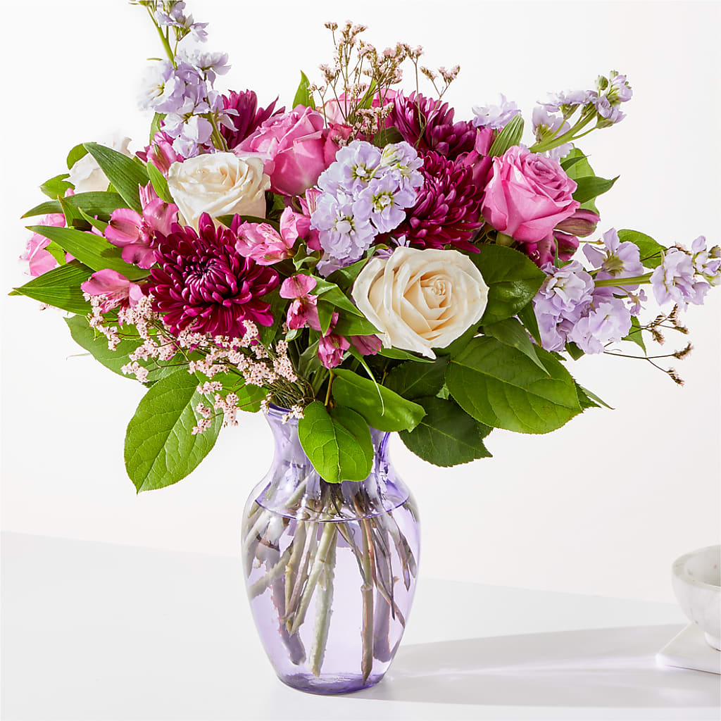 Amethyst Dreams Bouquet – BLOSSOMS & BALLOONS FLORIST, Roseville CA