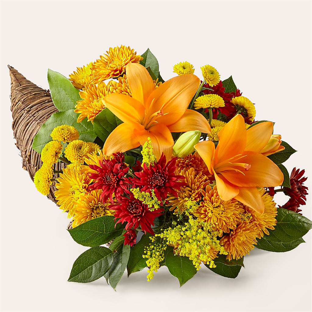 Feast of Color Cornucopia – BLOSSOMS & BALLOONS FLORIST, Roseville CA