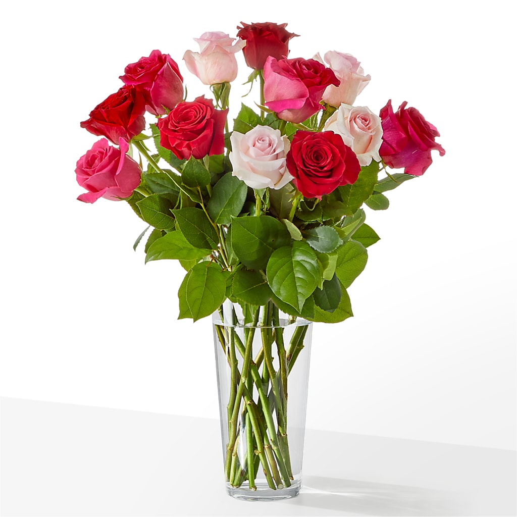 Charming Rose Bouquet – BLOSSOMS & BALLOONS FLORIST, Roseville CA