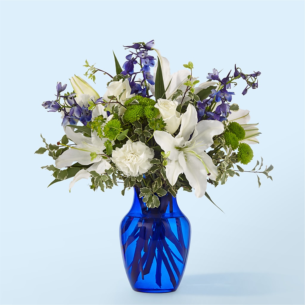 Santorini Bouquet – BLOSSOMS & BALLOONS FLORIST, Roseville CA