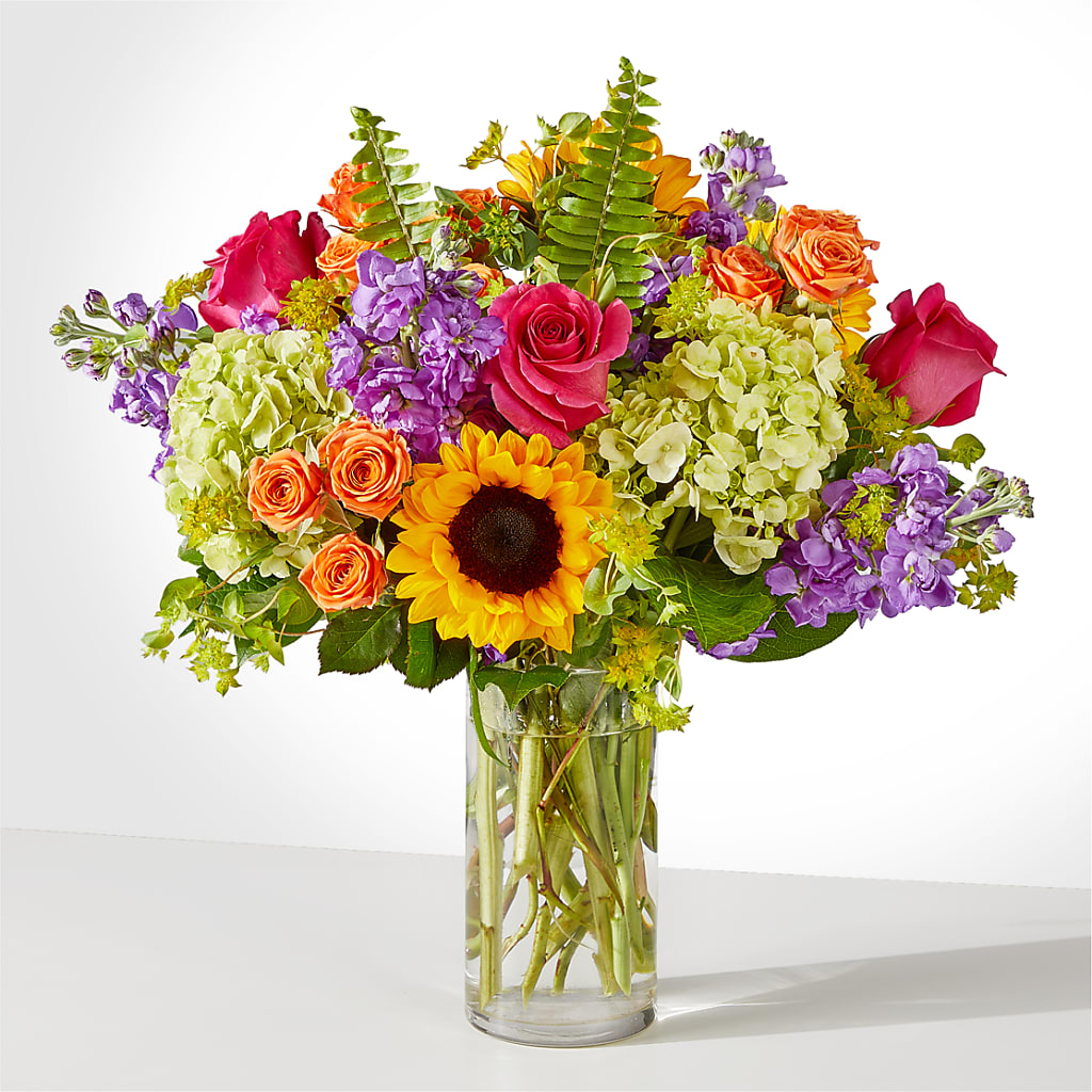 Vibrant Greetings Bouquet – BLOSSOMS & BALLOONS FLORIST, Roseville CA
