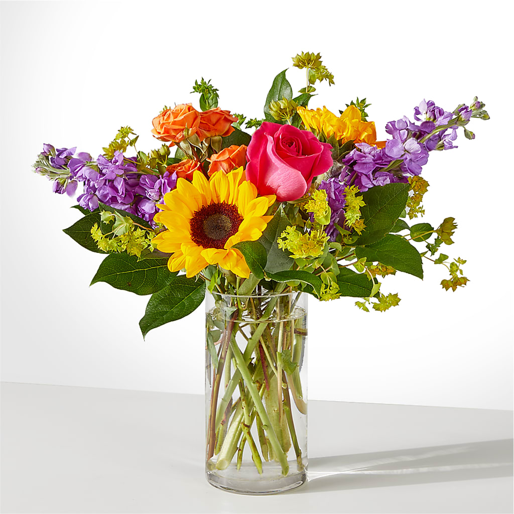 Vibrant Greetings Bouquet – BLOSSOMS & BALLOONS FLORIST, Roseville CA