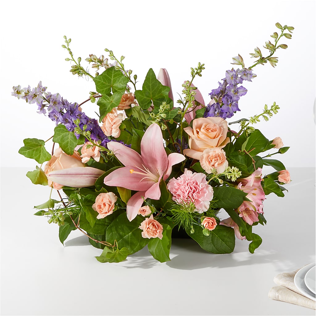 Blossom Time Centerpiece – BLOSSOMS & BALLOONS FLORIST, Roseville CA
